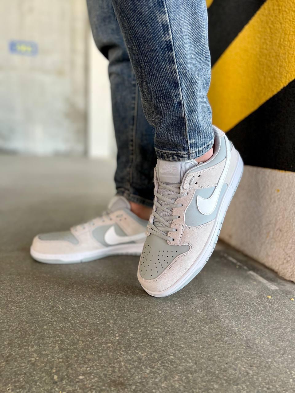 Жіночі демісезонні кросівки Nike SB Dunk (сірі) модні повсякденні кроси Ar99520 Найк vkross