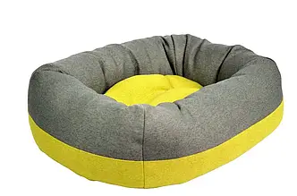 Лежанка для собак кішок маленьких середніх великих порід м'яке місце подушка Салатовий