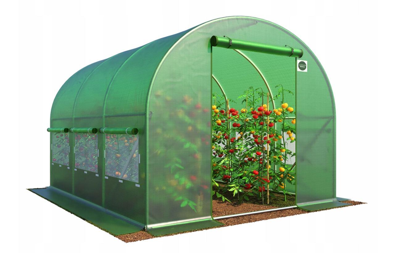 Парник теплиця тунельна арочна GARDEN ROSA 6м2