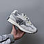 Чоловічі демісезонні кросівки New Balance 327 (сірі) стильні спортивні кроси 2764 Нью Беленс vkross, фото 4