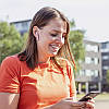 Навушники Bluetooth бездротові Trust Primo Touch True Wireless Pink, фото 10