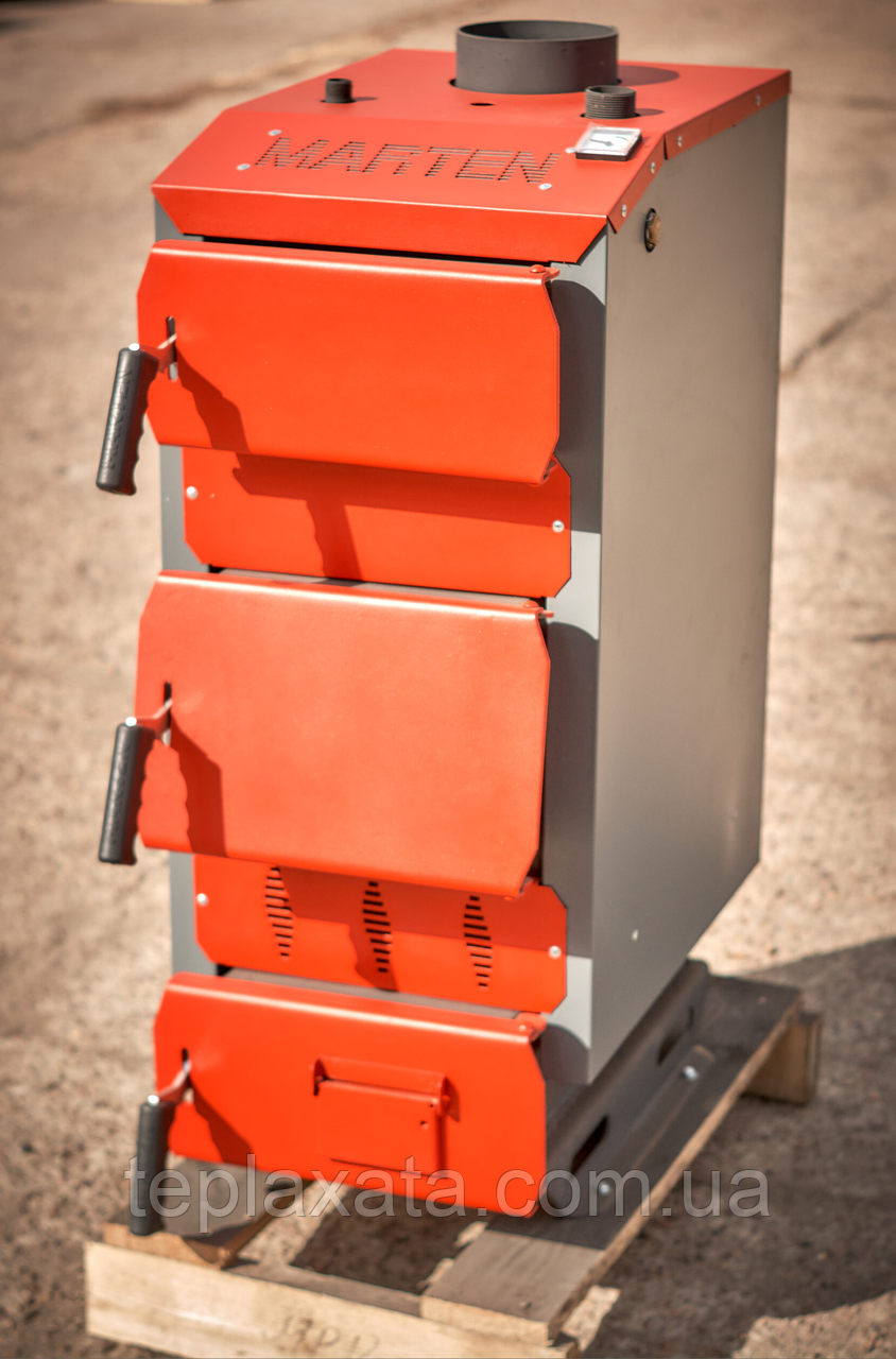 Твердопаливний котел тривалого горіння Marten Praktik (Мартен Практік) 12 кВт