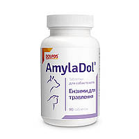 АмілаДол Долфос дієтична добавка при розладах травлення для кішок і собак, 90 пігулок