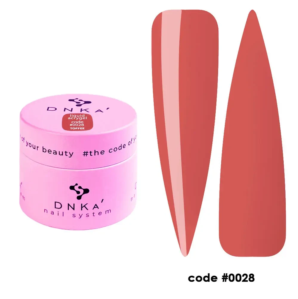 DNKa' Liquid Acrygel #0028 Toffee, 15 мл