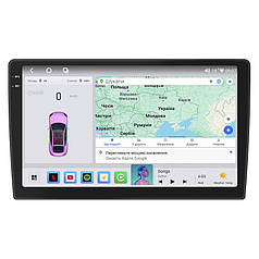 Магнітола 2 din Mekede W-09 9.5" 2К QLED 2000*1200 4G 4/64 Carplay GPS Prime Активне охолодження
