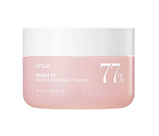 Зволожувальний і освітлювальний крем із персиком і ніацинаміом Anua Peach 77 Niacin Enriched Cream 50 мл