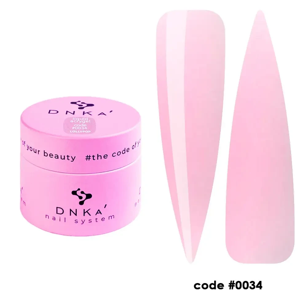 DNKa' Liquid Acrygel #0034 Lollypop, 15 мл