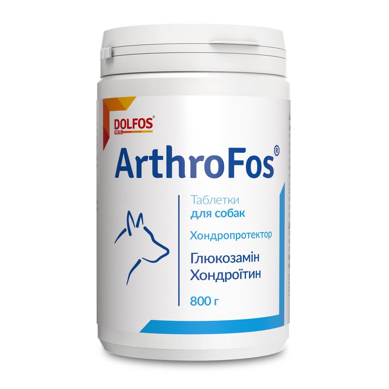 АртроФос Долфос вітамінно-мінеральний комплекс для собак, 800 пігулок
