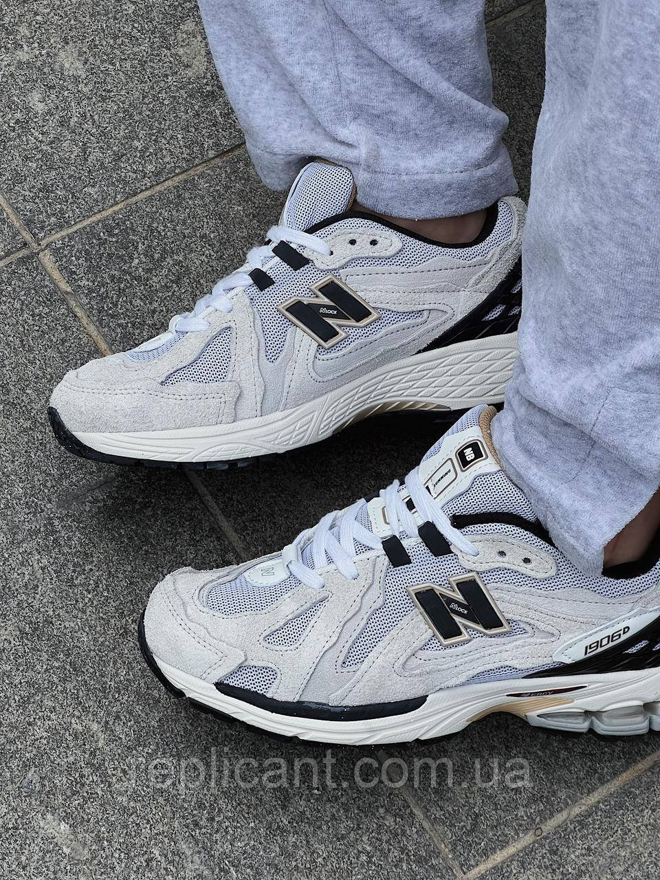 Мужские Кроссовки New Balance 1906R White/Gold/Black чоловічі кросівки New Balance, фото 1