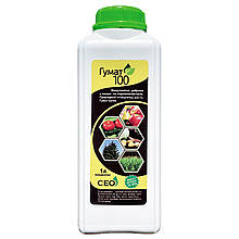 Добриво "Гумат 100", 1 л, (гумат калію) від "Смарт Еко Органік", Україна