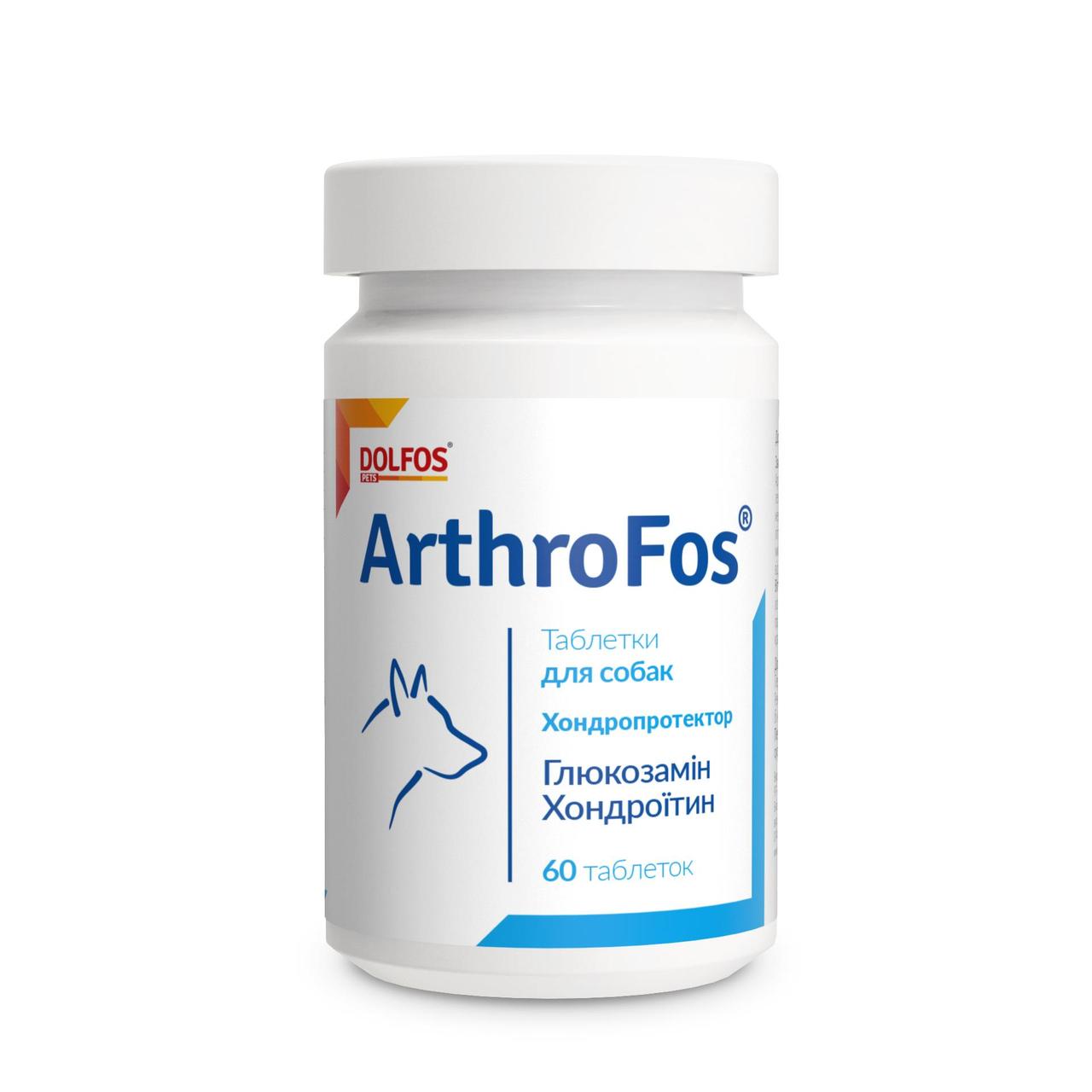 АртроФос Долфос вітамінно-мінеральний комплекс для собак, 60 пігулок