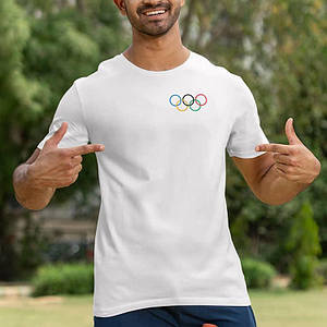 Футболка з логотипом Олімпіади