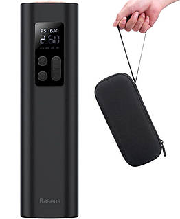 Автомобільний компресор Baseus Super Mini Inflator Pump плюс кейс для транспортування та зберігання