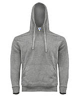 Худі чоловіча толстовка з капюшоном темно-сірий меланж JHK - GMSWRAKNG