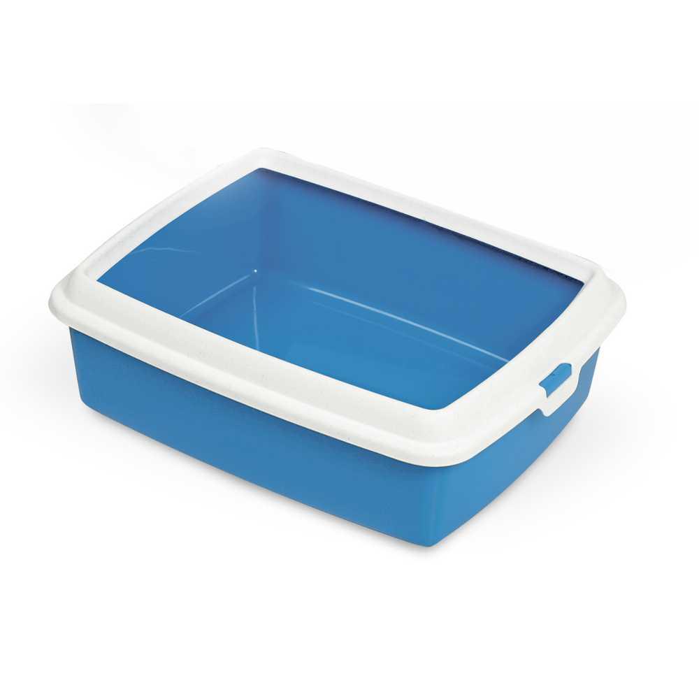 Туалет-лоток з рамкою HYDRA MAXI BLUE 14601, 50х40х16.5 см, фото 1