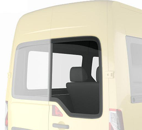 Скло заднє з підігрівом Nissan NV400 10- VAN StarGlass