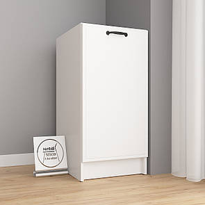 Кухонна тумба з полицею. Шир 400 мм. Фасад МДФ