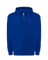 Худі толстовка з капюшоном чоловіча на блискавці синій JHK - RBSWUAHOOD
