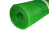 Сітка 10*10 пластикова 1.0х20 м Клевер(зелена) квадрат універсальна садова сітка, фото 6