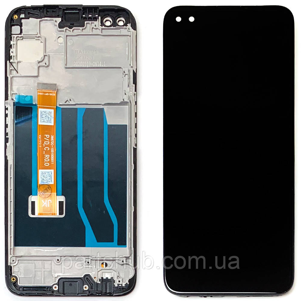 Дисплей Realme 6 Pro з тачскріном і рамкою 36672C_1051000011