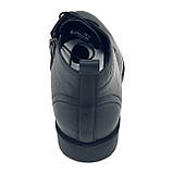 Чоботи чоловічі чорні на вовні зі шнурівкою та замком МІДА 140461(461ш) 40 розмір, фото 6