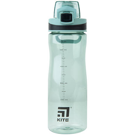 Пляшечка для води Kite K23-395-4, 650 мл, темно-зелена, фото 1