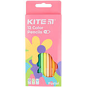 Олівці кольорові Kite Fantasy Pastel K22-451-2, 12 кольорів