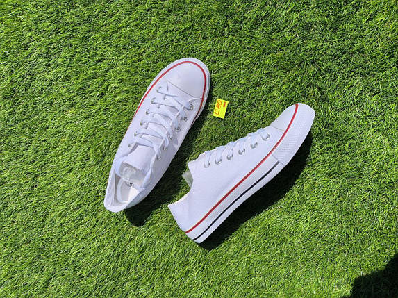 СКИДКА 43 р Білі кеди чоловічі конверси converse літні тканинні текстильні, фото 1