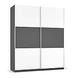 Спальня Лондон  (Мебель-Сервис) серый лак/белый лак, фото 3