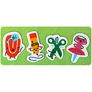 Закладки пластикові Kite Office K22-479-3, 4x20 шт, 35х50 мм