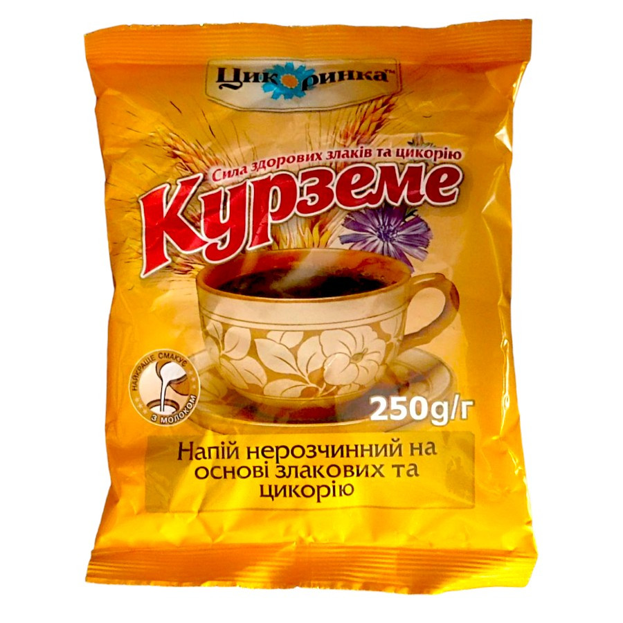 Напій на основі злаків і цикорію Цикоринка Курземе 250 грамів