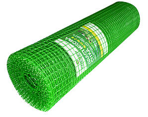 Сітка 20*20 пластикова 1.0х20 м (зелена) садова сітка
