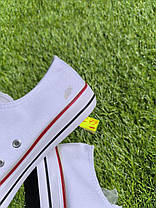 СКИДКА 43 р Білі кеди чоловічі конверси converse літні тканинні текстильні, фото 5