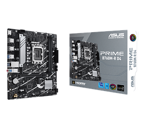 Материнська плата Asus B760M-R Prime D4 LGA 1700 (PRIME B760M-R D4), фото 3