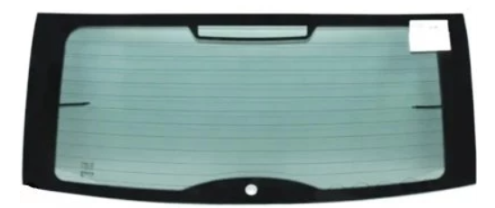 Скло заднє з підігрівом Skoda Roomster 07-14 MINIVAN StarGlass 1 отв., стоп-сигнал