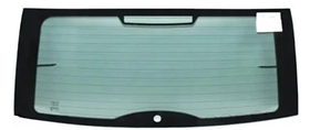 Скло заднє з підігрівом Skoda Roomster 07-14 MINIVAN StarGlass 1 отв., стоп-сигнал