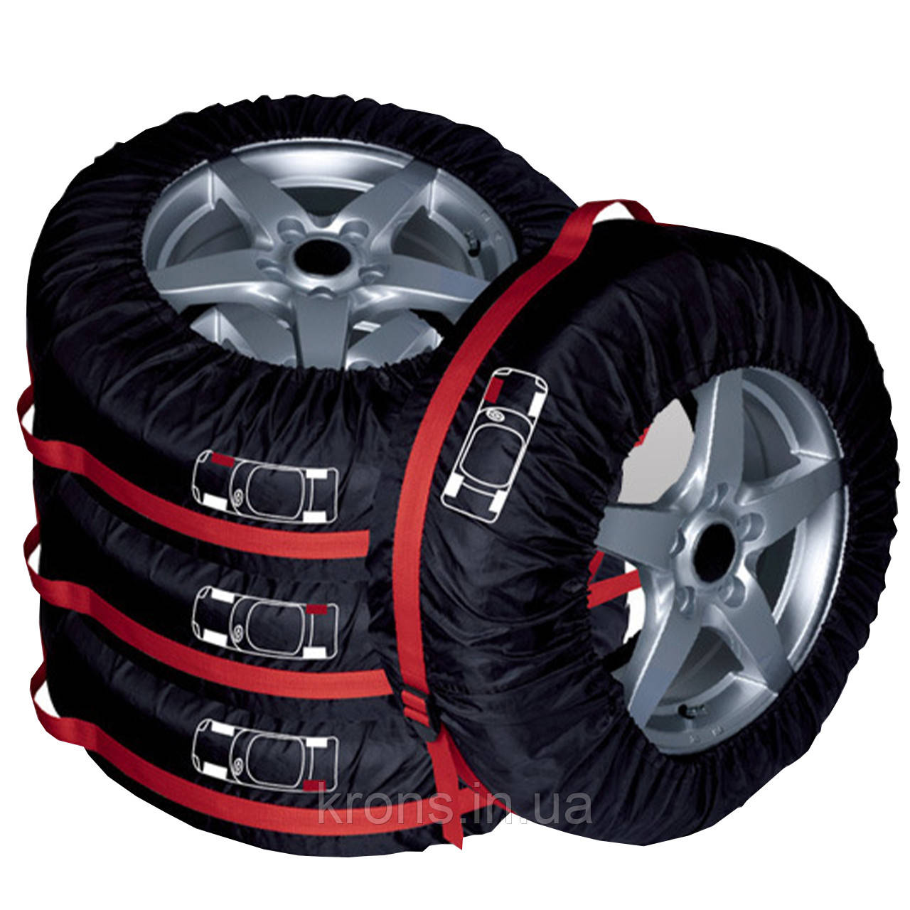 Чохли для коліс Auto Care FJCZ-001 13 -19 дюймів, фото 1