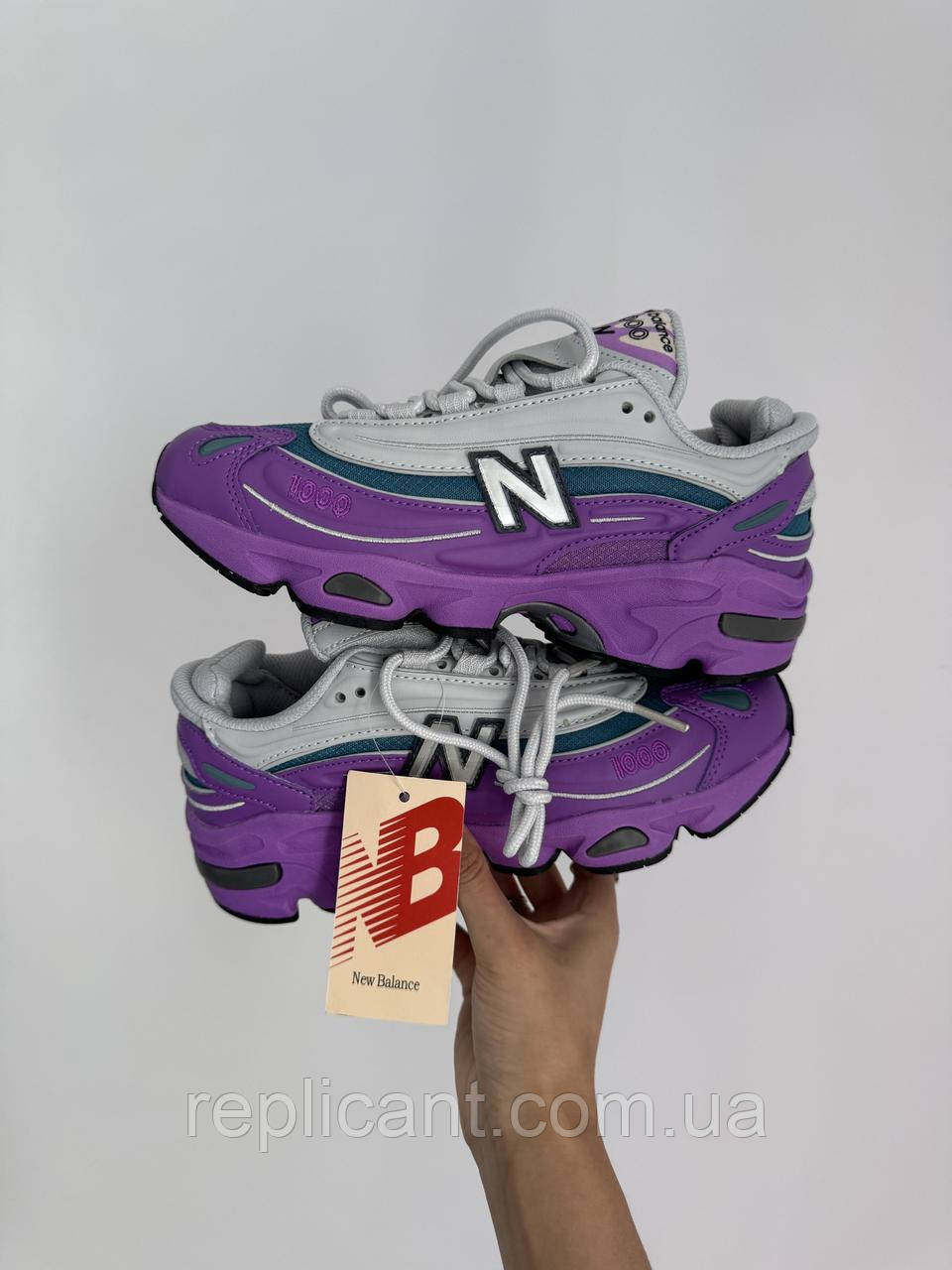 Женские Кроссовки New Balance 1000 PURPLE / GREY prmeium жіночі кросівки New Balance, фото 1