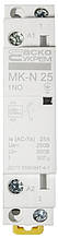 Модульний контактор MK-N 1P 25A 1NO 220V