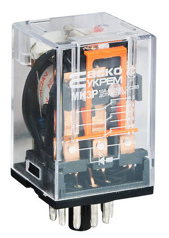 Реле МК3P (AC 24 V), фото 1