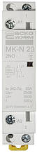 Модульний контактор MK-N 2P 20A 2NO 220V
