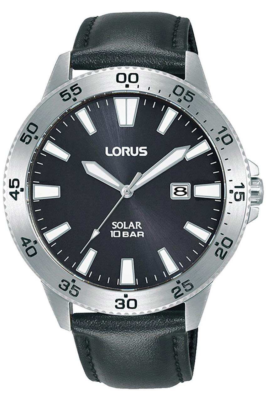 Наручний чоловічий годиник Lorus solar Rx347ax9 + коробка