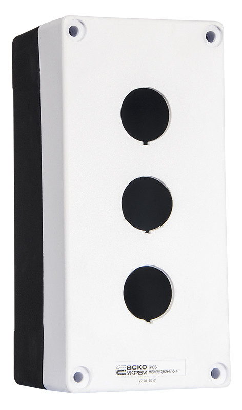 Корпус HJ9-3 (3-місний) білий