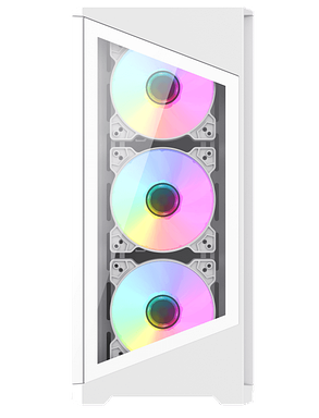 Корпус GameMax Destroyer TG White (Destroyer TGW), фото 3