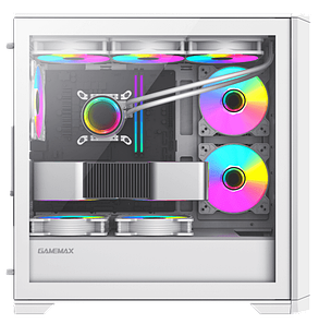 Корпус GameMax Destroyer TG White (Destroyer TGW), фото 4