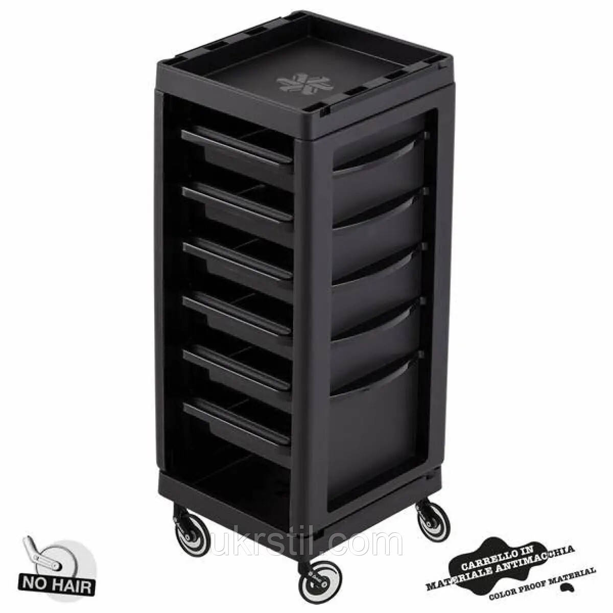 Перукарський візок Ceriotti Сіtу, на високих колесах, фото 1