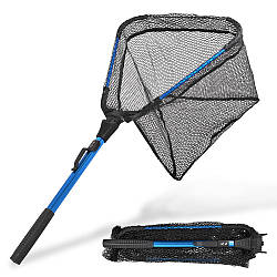 Трикутний підсак для риболовлі 75 см / Рибальський підсак / Сачок для риболовлі / Підсак складний