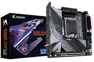 Mатеринська плата Gigabyte B760I Aorus Pro LGA 1700 (B760I AORUS PRO), фото 1