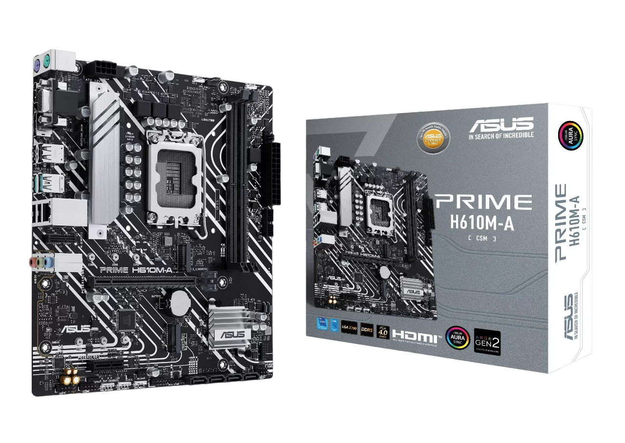 Материнська плата Asus H610M-A-CSM Prime LGA 1700 (PRIME H610M-A-CSM)