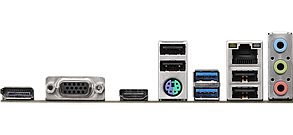 Материнська плата Intel s1700 H610 HDMI/DP/VGA 1xM.2 GbE Lan mATX H610M-HDV/M.2 R2.0, фото 4